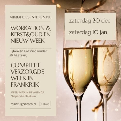Mindfulness kerst oud en nieuw week
