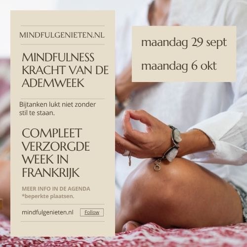 kracht van de adem week | GiteLaGrange | Mindfulgenieten