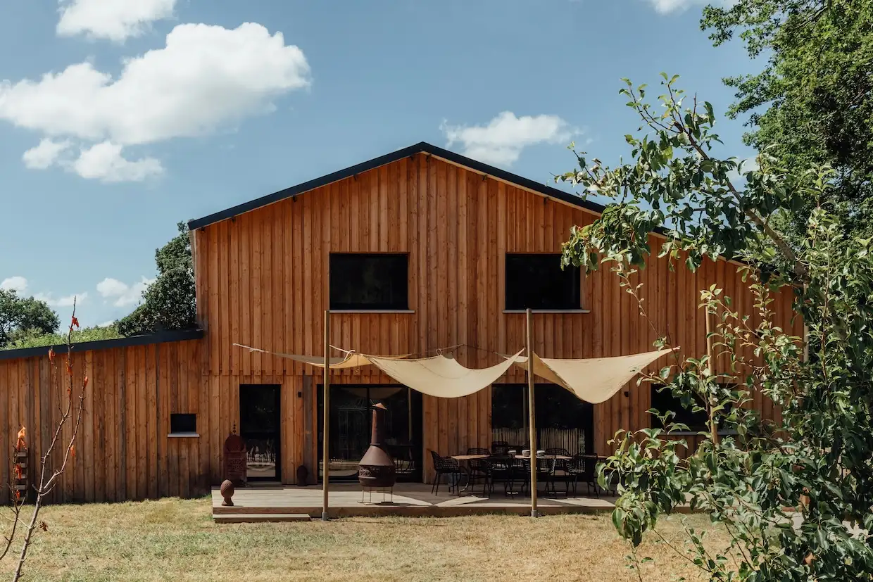 Retreat met hottub frankrijk