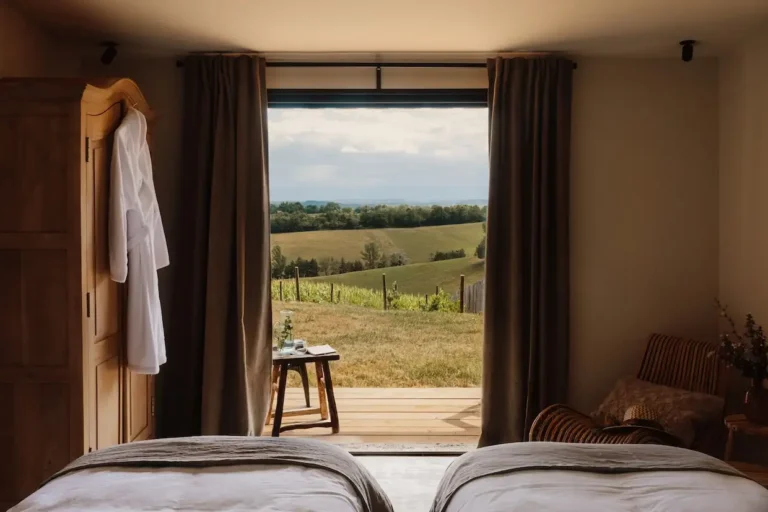 Gîte met hottub en uitzicht